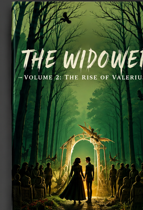 The Widower, Volume 2: The Rise of Valerius book cover