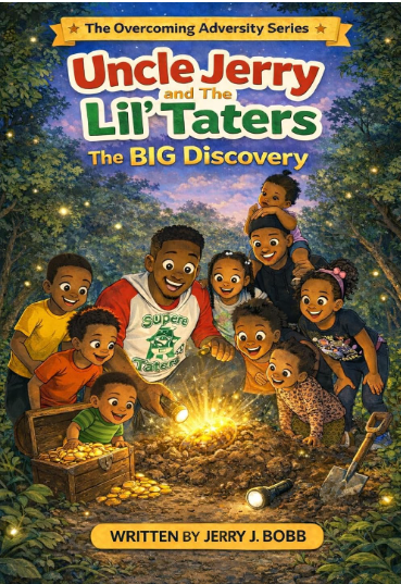 Uncle Jerry and the Lil' Taters: The BIG Discovery by Jerry J. Bobb — children's book cover
